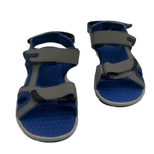 Eddie Bauer Westmont Blue Gray Water Sandals Size 4 Boy's